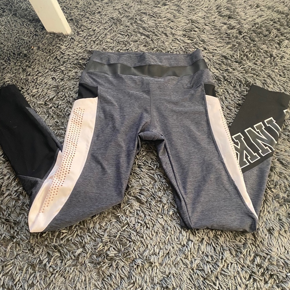 PINK Grey/White/Black mesh Leggings🖤